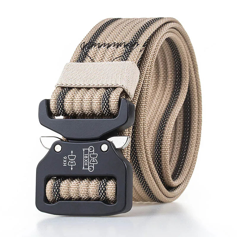 Ceinture tactique police nylon 1200D boucle métal - BLACKBEARD OUTDOOR INDUSTRIES