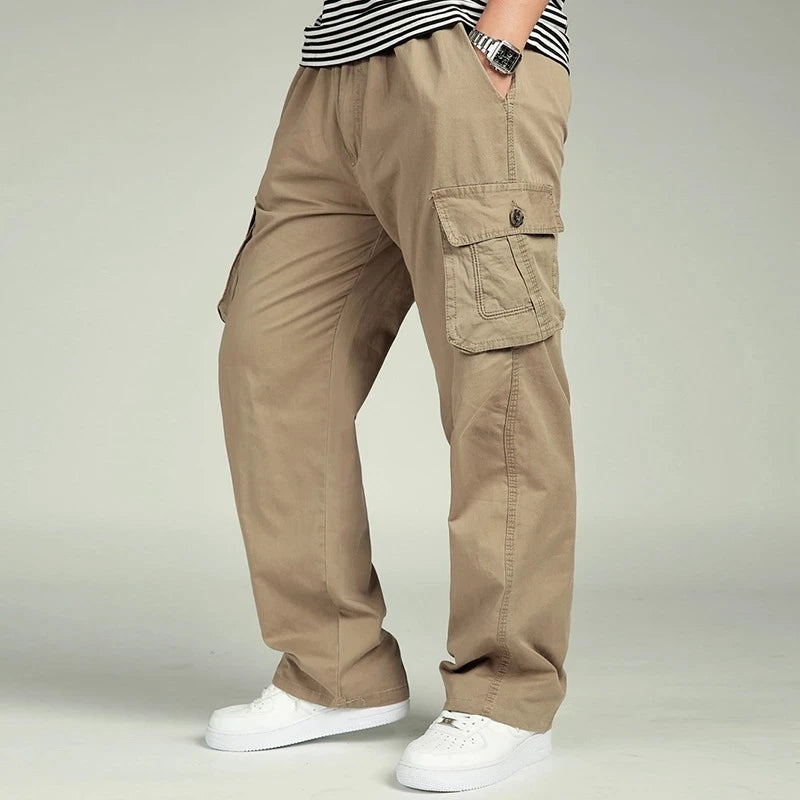 Pantalon Cargo Jogger Homme Grande Taille – Coton Léger XL à 6XL Été - BLACKBEARD OUTDOOR INDUSTRIES