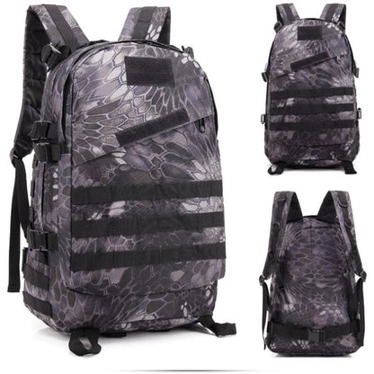 Sac à Dos Tactique 3D MOLLE 40L – Oxford 600D, Camouflage, Randonnée & Survie