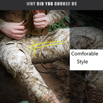 Pantalon Tactique Militaire G3 Airsoft – Pantalon Cargo Imperméable Homme pour Chasse, SWAT, Combat et Activités Outdoor - BLACKBEARD OUTDOOR INDUSTRIES