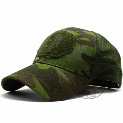 Casquette Tactique LIBERWOOD Skull Operator – Style SWAT, Forces Spéciales, Airsoft & Outdoor - BLACKBEARD OUTDOOR INDUSTRIES