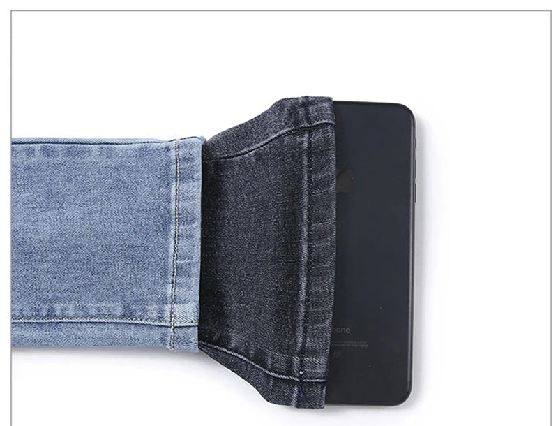 Jean Femme Grande Taille 26–38 | Skinny Fit Taille Haute – Style Coréen Casual - BLACKBEARD OUTDOOR INDUSTRIES