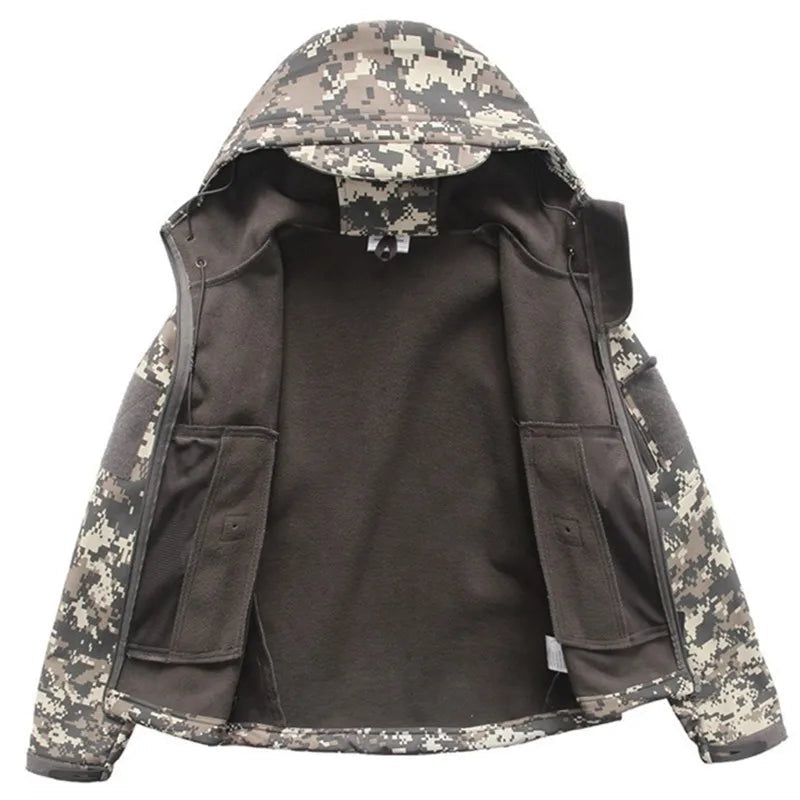 ESDY veste softshell enfant camouflage ACU Ma boutique