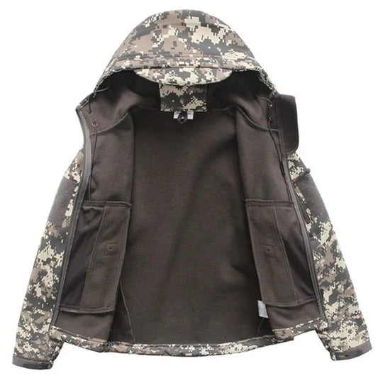 ESDY veste softshell enfant camouflage ACU Ma boutique