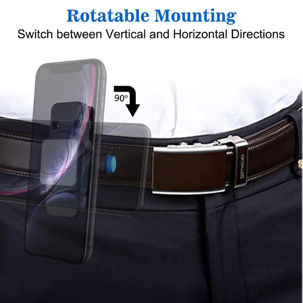 Clip Ceinture Universel Quick Release – Support Smartphone et Radio À Décrochage Rapide, Vertical ou Horizontal