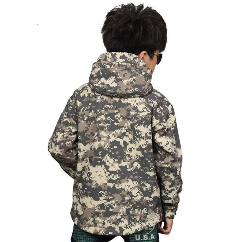ESDY veste softshell enfant camouflage ACU Ma boutique