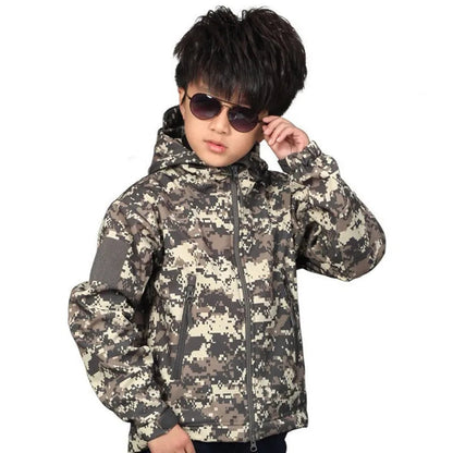 ESDY veste softshell enfant camouflage ACU Ma boutique