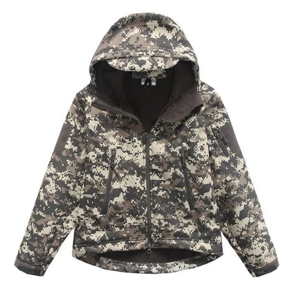 ESDY veste softshell enfant camouflage ACU Ma boutique