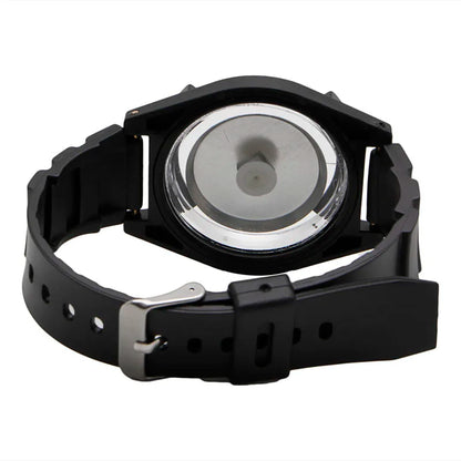 Boussole de poignet avec bracelet noir – Randonnée et outdoor