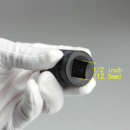 1/2" Douille Courte à Chocs – 6 Pans | 10–32 mm | Pour Clé à Chocs Électrique, Pneumatique ou à Air - BLACKBEARD OUTDOOR INDUSTRIES