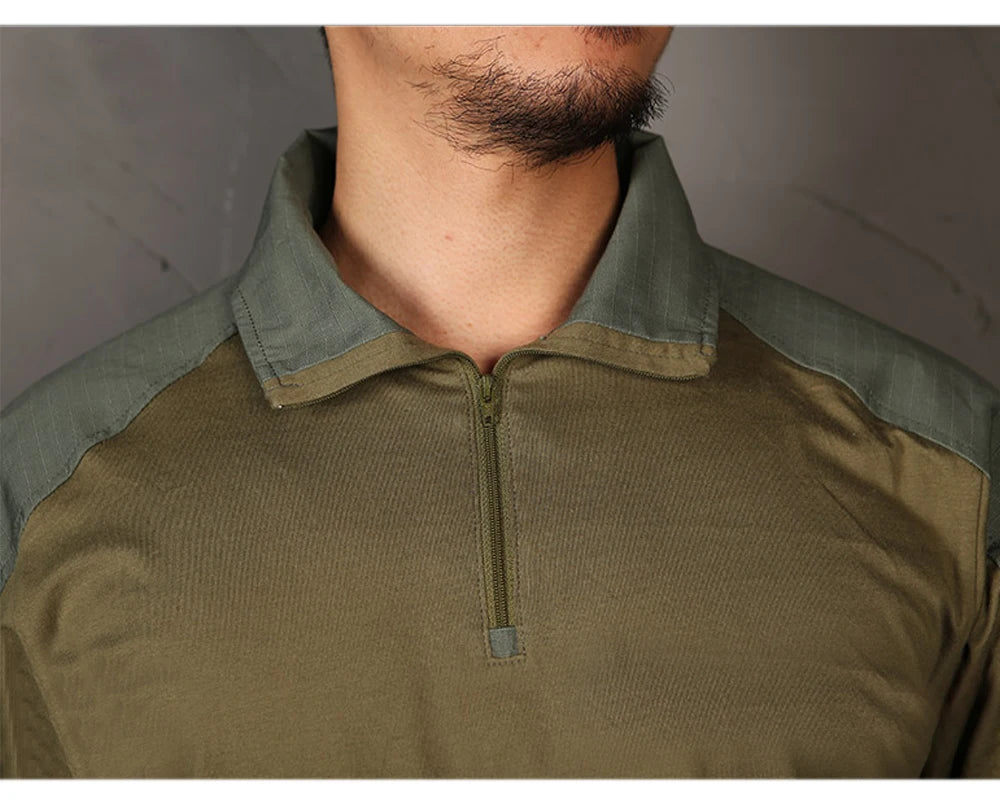 Chemise de Combat Multi-Camo EmersonGear G3 – Tenue Tactique Homme pour Airsoft, Chasse & Wargame - BLACKBEARD OUTDOOR INDUSTRIES