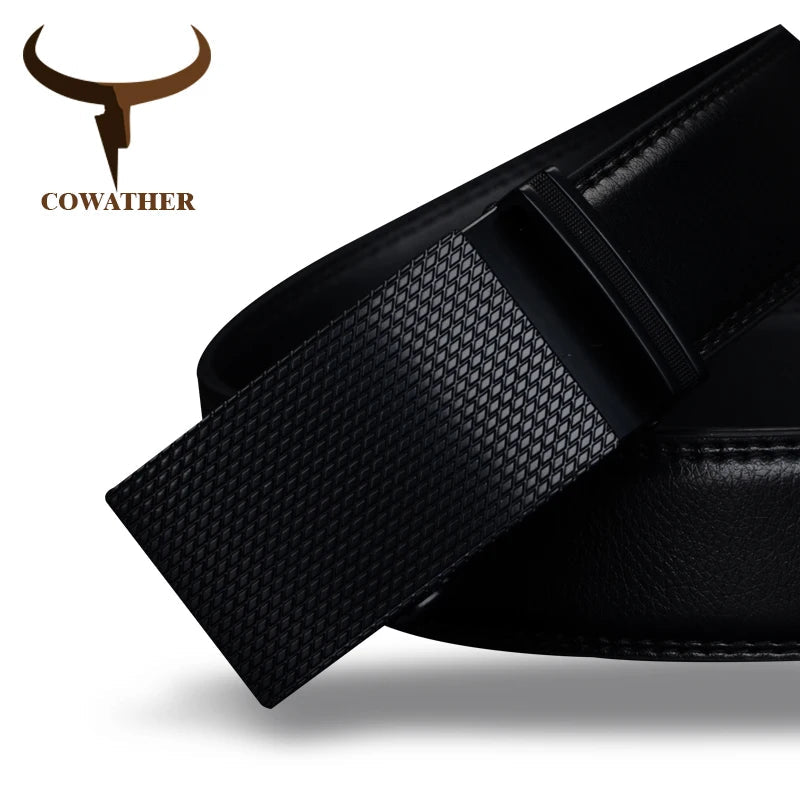 COWATHER - ceinture automatique 100% cuir de vachette Ma boutique