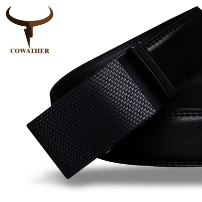COWATHER - ceinture automatique 100% cuir de vachette Ma boutique