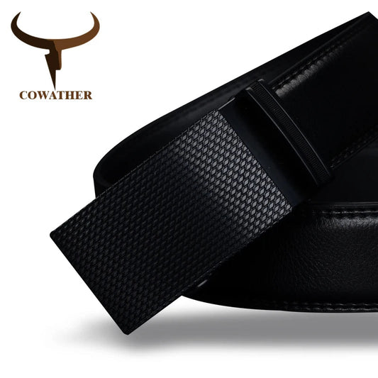 COWATHER - ceinture automatique 100% cuir de vachette Ma boutique