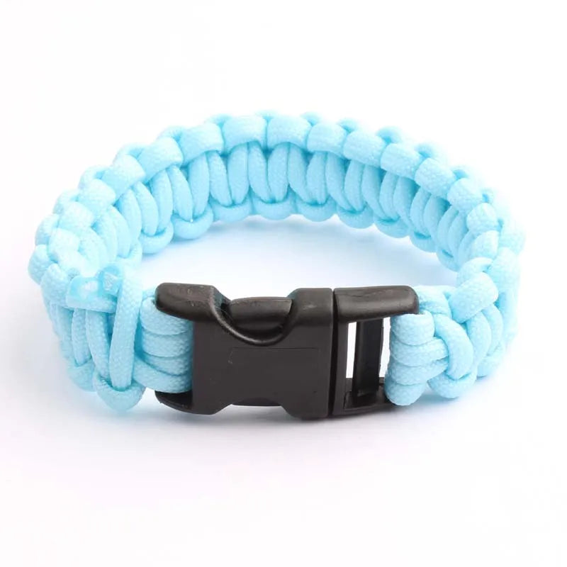 Bracelet Paracorde Phosphorescent 550lb – 4mm 9 Brins – Survie Militaire
