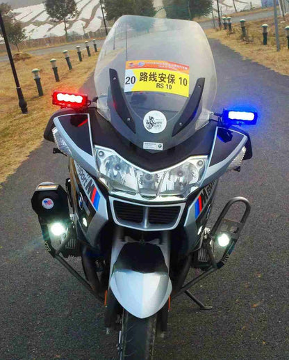 Gyrophare LED magnétique 12/24 V – Moto et voiture de police