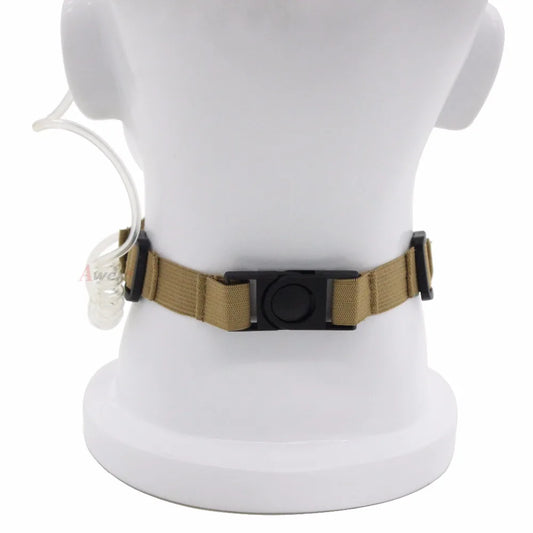 Micro-casque Z-Tac Throat Mic – Laryngophone, Acoustique Discrète, CS / Radio / Surveillance - BLACKBEARD OUTDOOR INDUSTRIES