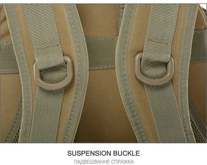 Sac à Dos de Camping 40L – Sac de Voyage Tactique Molle pour Homme, Rucksack de Randonnée et Escalade, Sac à Épaule Réfléchissant Outdoor - BLACKBEARD OUTDOOR INDUSTRIES