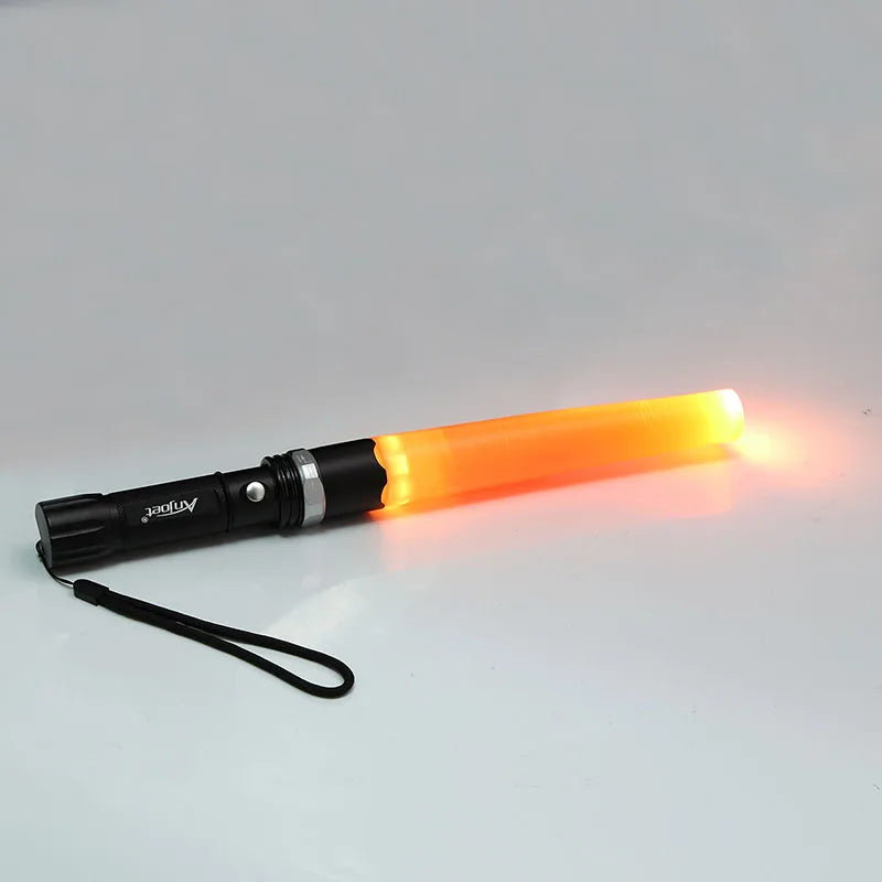 Lampe torche LED à zoom réglable 6611 – Batterie rechargeable 18650