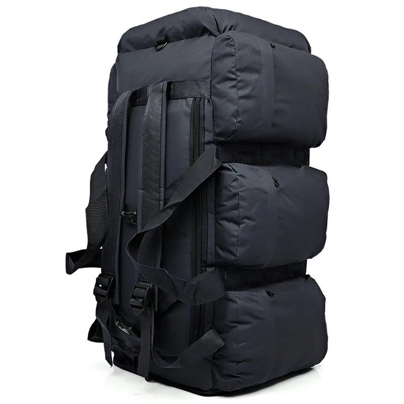 Sac à dos randonnée 90L étanche – 900D robuste, grande capacité, style tactique, trekking, camping & voyage - BLACKBEARD OUTDOOR INDUSTRIES