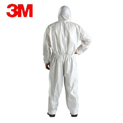 Combinaison de Protection 3M 4510 – Antistatique, Anti-éclaboussures, Non-Tissé Blanc