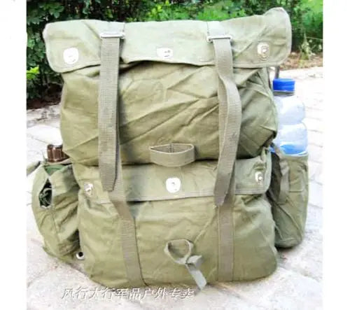 Sac à Dos Militaire Chinois PLA Type 65 Paratrooper – Haversack Vert - BLACKBEARD OUTDOOR INDUSTRIES