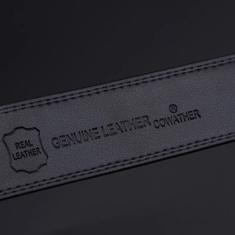 COWATHER - ceinture automatique 100% cuir de vachette Ma boutique