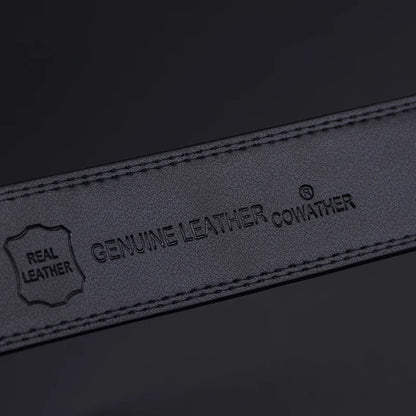 COWATHER - ceinture automatique 100% cuir de vachette Ma boutique