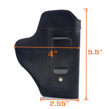 Holster Cuir IWB Discret pour Pistolet – Compatible Sig Sauer, Glock, Beretta, et plus - BLACKBEARD OUTDOOR INDUSTRIES