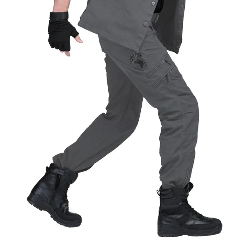 Pantalon Cargo Homme  – Coton Résistant, Multi-Poches, Style Militaire et Décontracté - BLACKBEARD OUTDOOR INDUSTRIES