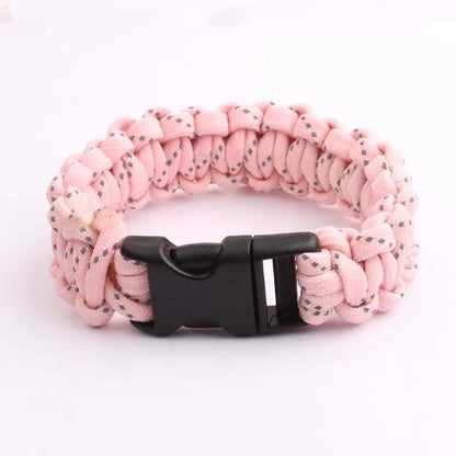 Bracelet Paracorde Phosphorescent 550lb – 4mm 9 Brins – Survie Militaire