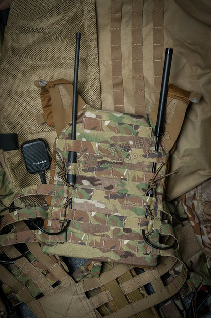 ABBREE AR-152 / AR-148 – Antenne Tactique avec Câble Coaxial SMA-Femelle pour Baofeng UV-5R / UV-82 / UV-9R Plus - BLACKBEARD OUTDOOR INDUSTRIES