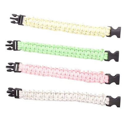 Bracelet Paracorde Phosphorescent 550lb – 4mm 9 Brins – Survie Militaire