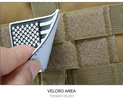 Sac à Dos de Camping 40L – Sac de Voyage Tactique Molle pour Homme, Rucksack de Randonnée et Escalade, Sac à Épaule Réfléchissant Outdoor - BLACKBEARD OUTDOOR INDUSTRIES