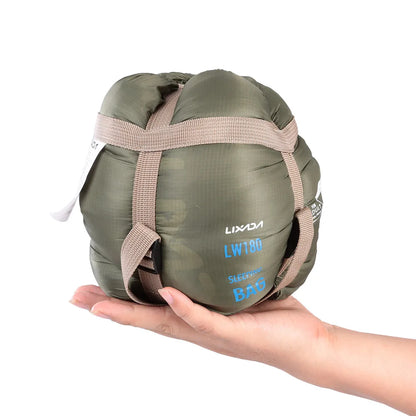 Sac de Couchage Ultra-Léger Lixada LW180 – 3 Saisons Camping & Randonnée 190x75 cm