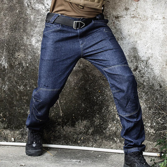 Jean Tactique Stretch Homme – Multi-Poches, Genoux Renforcés, Coupe Cargo - BLACKBEARD OUTDOOR INDUSTRIES