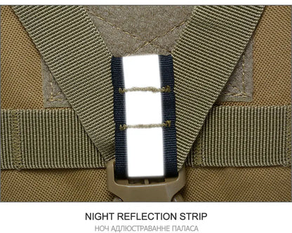 Sac à Dos de Camping 40L – Sac de Voyage Tactique Molle pour Homme, Rucksack de Randonnée et Escalade, Sac à Épaule Réfléchissant Outdoor - BLACKBEARD OUTDOOR INDUSTRIES