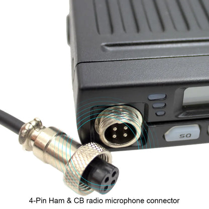 Radio CB ANYSECU CB-40M – Mini Émetteur-Récepteur 8W AM/FM, Bande 27 MHz, IP55