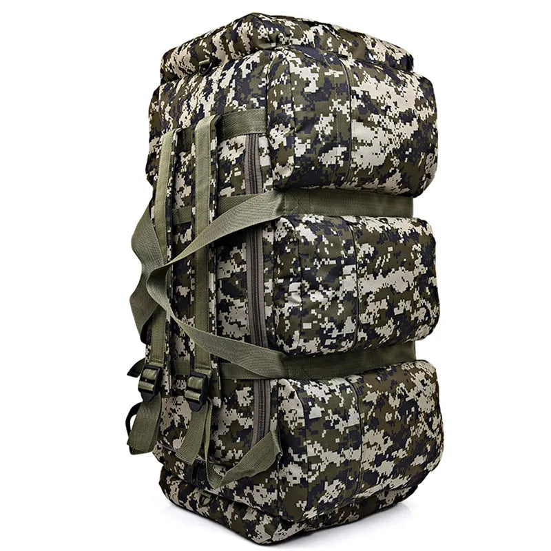 Sac à dos randonnée 90L étanche – 900D robuste, grande capacité, style tactique, trekking, camping & voyage - BLACKBEARD OUTDOOR INDUSTRIES