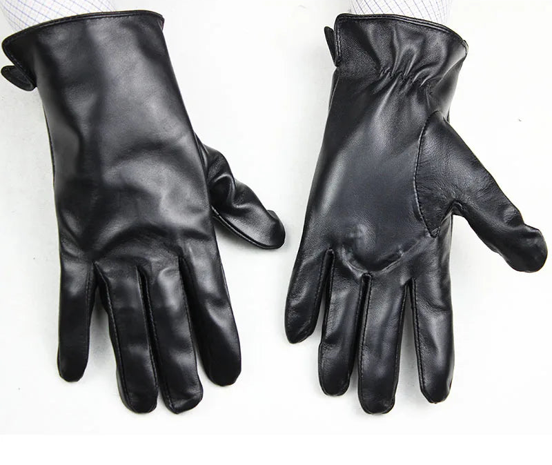 Gants Homme Peau de Mouton Fins – Moto Conduite Printemps Automne Bickmods