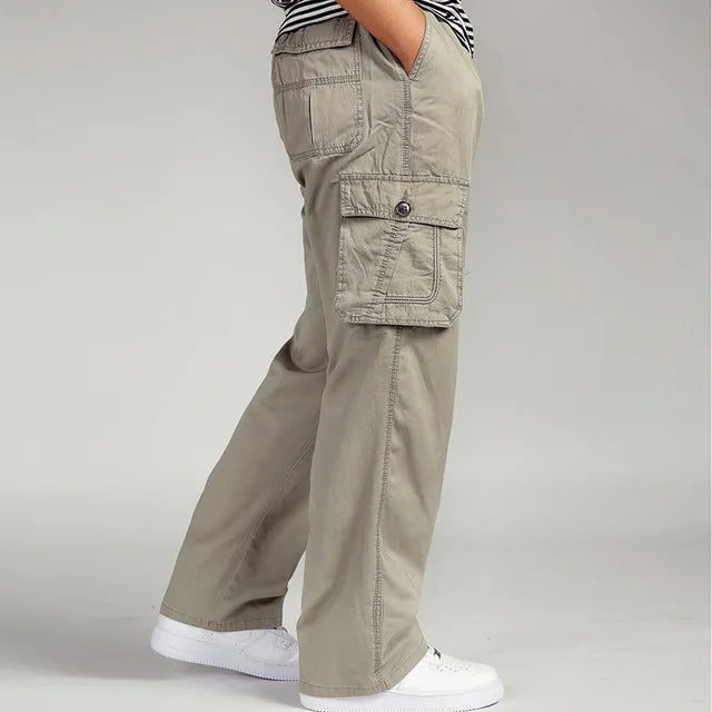 Pantalon Cargo Jogger Homme Grande Taille – Coton Léger XL à 6XL Été - BLACKBEARD OUTDOOR INDUSTRIES
