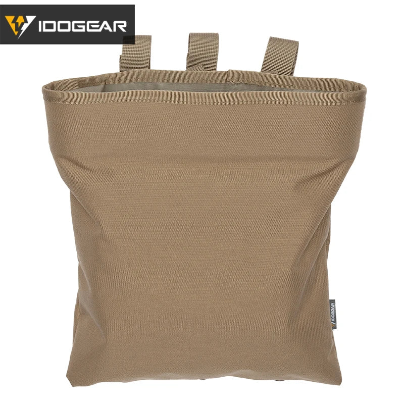 Poche Dump MOLLE Tactique IDOGEAR – Sac de Récupération Chargeurs / Mag Drop Pouch – Modèle 3550 - BLACKBEARD OUTDOOR INDUSTRIES