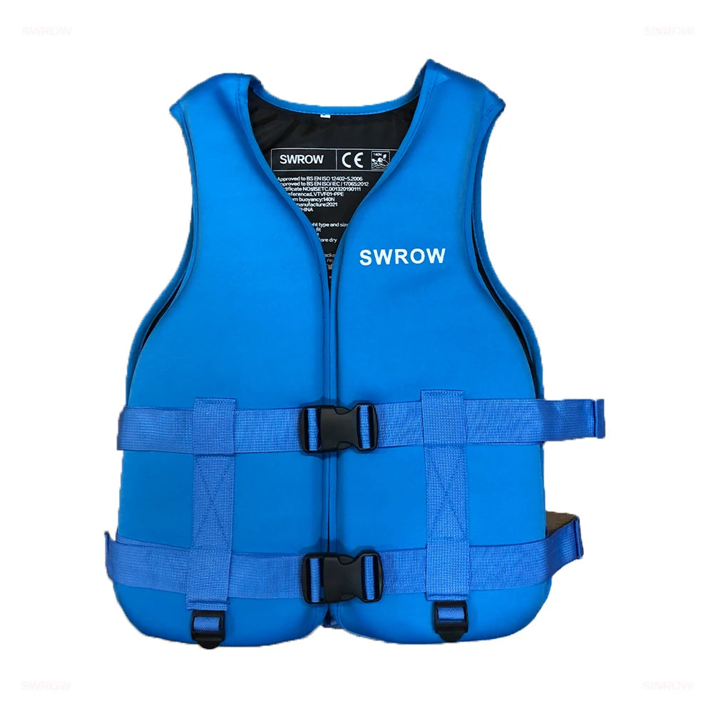 Veste de Sauvetage en Néoprène pour Adultes et Enfants - Gilet de Flottaison pour Sports Nautiques - BLACKBEARD OUTDOOR INDUSTRIES