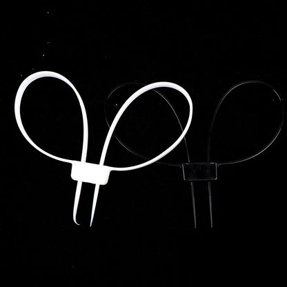 Attache-Câble Menotte Jetable en Nylon - Bande de Restraint Flex, Sangle Auto-Verrouillante, Attache de Sécurité, Taille 12x700mm - BLACKBEARD OUTDOOR INDUSTRIES