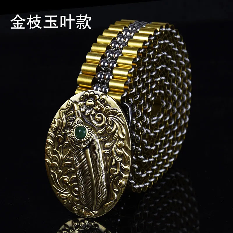 Ceinture en Cuivre Pur pour Homme Ma boutique