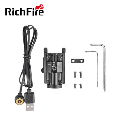 Lampe tactique RichFire SFD-065C 1000 lm avec laser vert