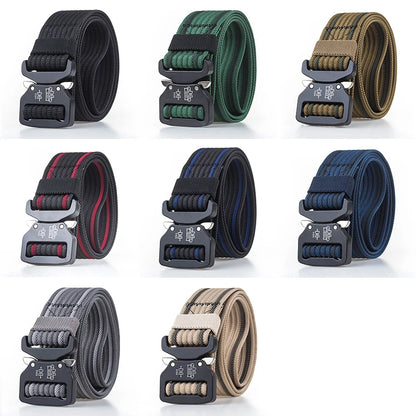Ceinture tactique police nylon 1200D boucle métal - BLACKBEARD OUTDOOR INDUSTRIES