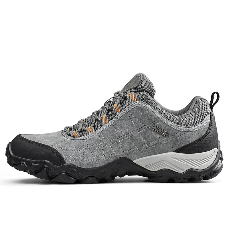 Chaussures Randonnée HUMTTO Homme – Cuir Véritable Montantes Antidérapantes