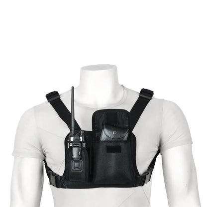 Holster Poitrine Tactique Radio Baofeng – Compatible UV-5R UV-9R UV-10R UV-S9 | 8 Modèles - BLACKBEARD OUTDOOR INDUSTRIES