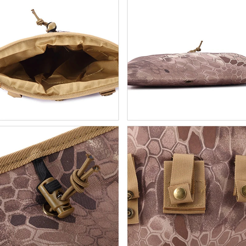 MOLLE Dump Pouch - Sac de Récupération de Chargeur pour Chasse et Accessoires Tactiques BLACKBEARD OUTDOOR INDUSTRIES